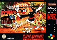 M donald duck - maui mallard in maui mallard-super-nintendo
